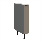 Spodní skříňka Aria ANT 15 D CARGO BB Barva korpusu: Antracit, Barva dvířek: SA - Aquamarine AFM