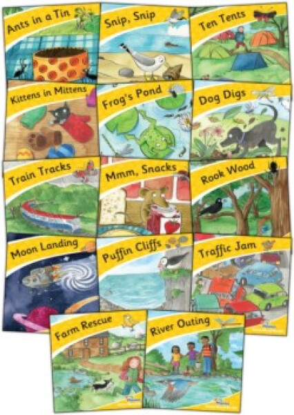 Jolly Phonics Little Word Books (pack of 14) - Wernham Sara