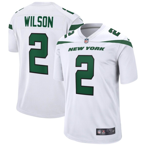 Nike Pánský dres New York Jets NFL Zach Wilson #2 Game Football - Bílá Velikost: 3XL