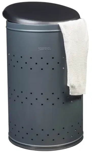 Rossignol Lina 701008 antracit / Koš na prádlo s víkem / 65 L / RAL 7016 (ROS701008)