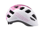 Přilba Extend COBBY white magenta stars (varianta white magenta stars, velikost XS/S)