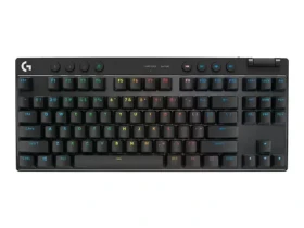 Logitech G915 PRO X černá / bezdrátová herní klávesnice / US Int. layout / Bluetooth / RGB (920-012121)