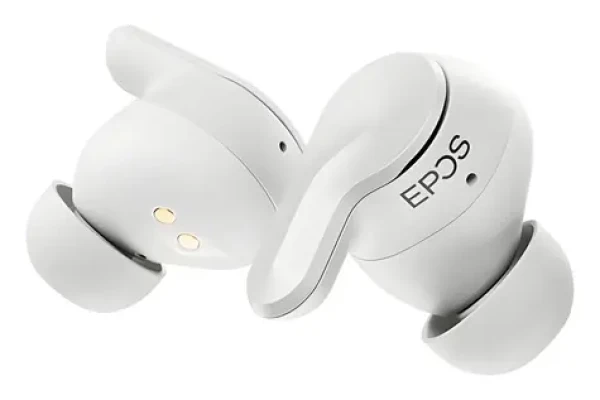 EPOS ADAPT E1 bílá / Sluchátka / TWS / ANC / Bluetooth 5.3 / USB-C (1001261)
