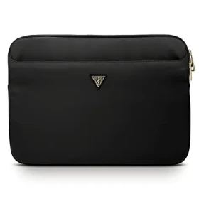 Guess Nylon Triangle Logo Pouzdro na notebook 13" černá / Pouzdro na notebook / 13" / Nylon (GUCS13NTMLBK)