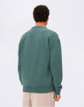 Armedangels Iconic Å GMT Dye Sweatshirt 3653 petrol velvet washed XL