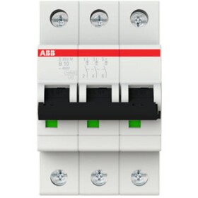 ABB 2CDS273001R0105 S203M-B10 elektrický jistič 3pólový