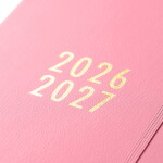 Busy B Týdenní diář Perfect Planner Pink 2026/27, růžová barva, papír