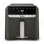 Tefal EY866HE1 černá / Horkovzdušná fritéza / 7,5 l / Pro 6 osob / LED displej (EY866HE1)