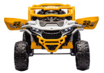 Mamido Elektrické autíčko Buggy M1 4x4 žluto-bílé