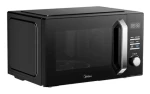 Midea MAG25XF černá / Mikrovlnná trouba s grilem / 25 l / 800 W / gril 1000 W (MAG25XF)