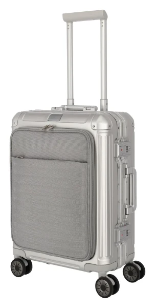 Travelite Next 2.0 S Front pocket Silver 41 L TRAVELITE-79846-56