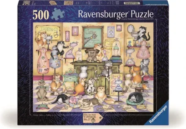Ravensburger Puzzle: Hrátky rozdováděných koček