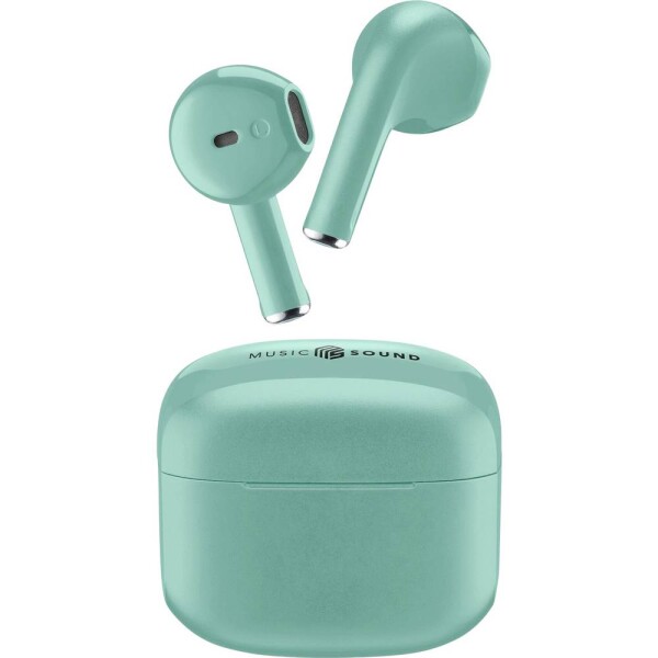 Cellularline In Ear Headset Bluetooth®, Bez kabelu zelená Nabíjecí pouzdro
