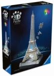 Ravensburger 3D Puzzle Iconics: Eiffelova věž (Noční edice)