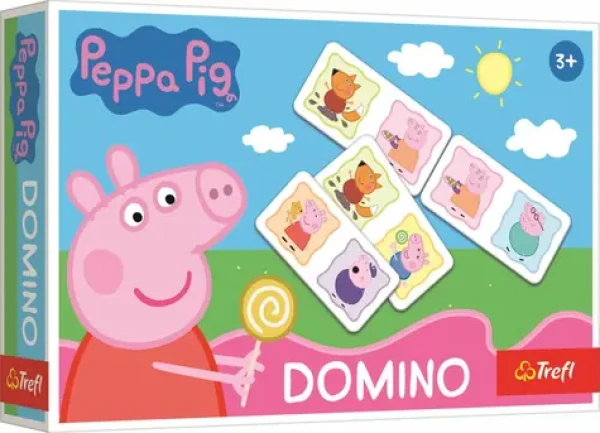 Trefl - Domino - Prasátko Peppa