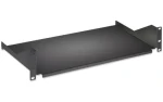 Rozbaleno - Intellinet Police do racku 19" černá / Rack police / 2U / hloubka 400 mm / nosnost 25 kg / rozbaleno (710916.rozbaleno)