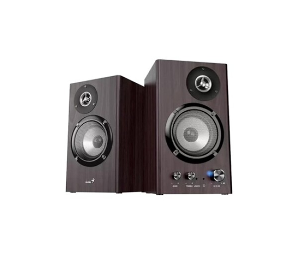 GENIUS Reproduktor SP-HF1812BT, BT, 3.5mm jack, 50W, tmavé dřevo EDF_1561629