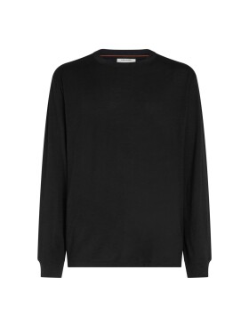 ICEBREAKER Mens Merino 150 Tech Lite LS Relaxed Tee, Black velikost: M