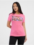 Růžové dámské tričko Versace Jeans Couture dámské