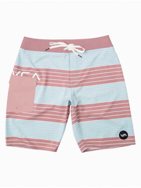 RVCA UNCIVIL STRIPE TRUNK CHAI pánské koupací kraťasy