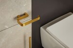 KFA - TOILET držák toaletního papíru, broušené zlato 864-022-31
