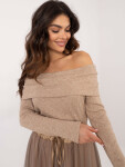 Jumper DHJ SW A2449.33 camel jedna velikost