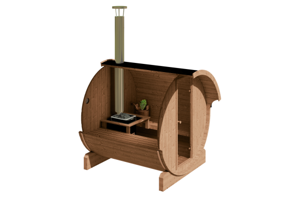 Sudová sauna 220 BOROVICE THERMO, rozložená CFSEO26L