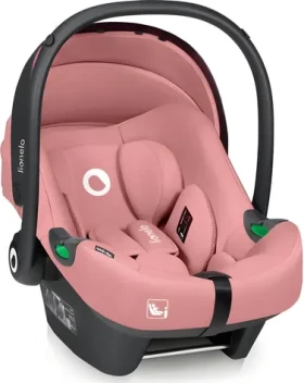 LIONELO Astrid i-Size Pink Coral / Autosedačka se základnou / 40-87 cm / do 13 kg / ISOFIX (LO-ASTRID I-SIZE SET PINK CORAL)