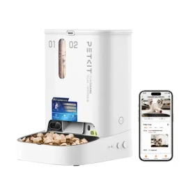 Petkit Yumshare Dual Hopper 2 / chytrý dávkovač krmiva s kamerou / propojení s aplikací (6975069307596)