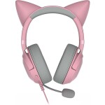 Razer Kraken Kitty V2 růžová / Herní sluchátka / mikrofon / USB-A / 2 m (RZ04-04730200-R3M1)