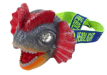 Mamido Nastavitelná čelovka dinosaurus se 3 LED diodami