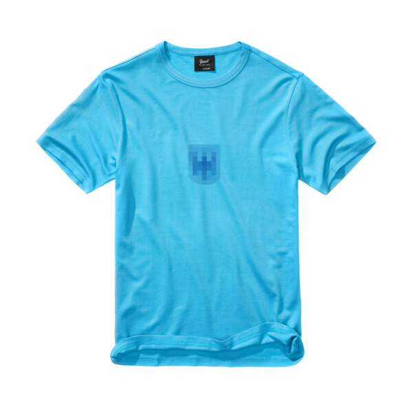 Brandit Tričko BW Sportshirt chrpově modré S