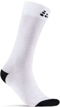 Běžecké ponožky CRAFT CORE Endure - bílé Velikost textilu: 37-39