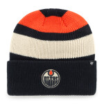 47 Brand Pánská zimní čepice Edmonton Oilers NHL Clubhouse Jennings ’47 Cuff Knit