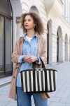 Chladící taška Reisenthel Coolerbag Summerstripes black