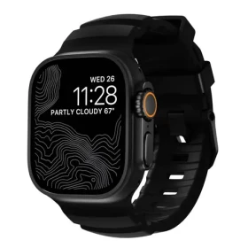 Nomad Rocky Point řemínek pro Apple Watch 46mm/49mm černá (NM011697858)