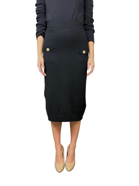 HOSH Sukně Noble Velikost: UNI, Barva: Černá