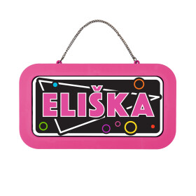 Neonová cedulka se jménem - Eliška - Albi