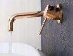REA - Podomítková umyvadlová baterie LUNGO Copper + BOX REA-B7997