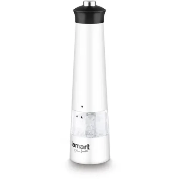 Lamart Grind Mlýnek na koření elektrický bílá / pepř.sůl / nerez (8590669180004)
