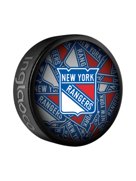 Inglasco / Sherwood Puk New York Rangers Clone Souvenir Collector Hockey Puck