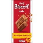 Lotus Biscoff mléčná čokoláda s krémovou náplní s příchutí sušenek 180 g