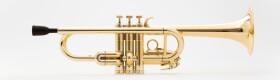 Tromba C Trumpet Gold Metal