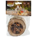 Nature Land Nibble Pochoutka miska plněná ovocem dřevěná 120g (905-35014)
