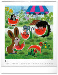 Nástěnný kalendář 2026 NOTIQUE - Krteček, 48 x 56 cm