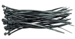 Vorel stahovací páska 150 x 2,5 mm černá / Stahovací pásky na kabely / 100 ks