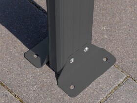 Hliníkový přístřešek (carport) – Stockholm