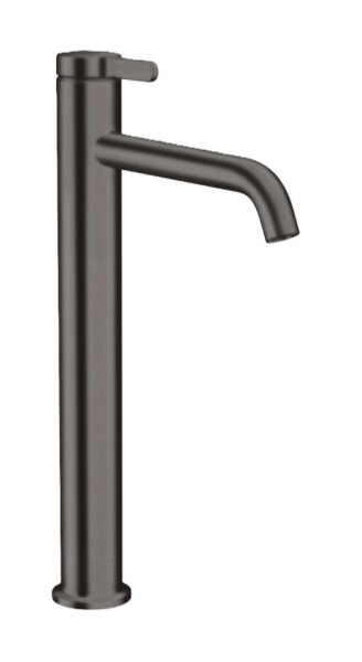 AXOR - One Umyvadlová baterie s výpustí, EcoSmart, kartáčovaný černý chrom 48002340