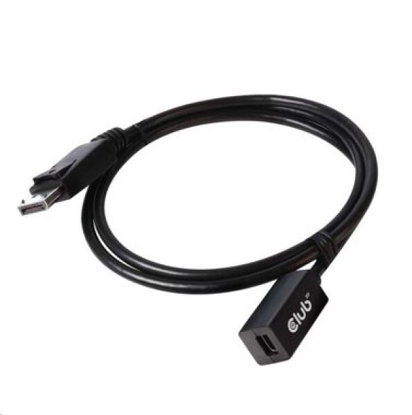 Club3D Kabel Mini DisplayPort 1.4 na DisplayPort 8K@60Hz DSC 1.2 HBR3 HDR Bidirectional (F-M) / 1m (CAC-1120)