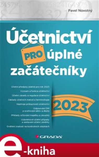 Účetnictví pro úplné začátečníky 2023 - Pavel Novotný e-kniha